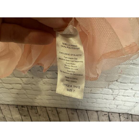 Girls Tutu Skirt‎ and Sequin Party Skirt and Top Set Size 7 - Picture 8 of 8